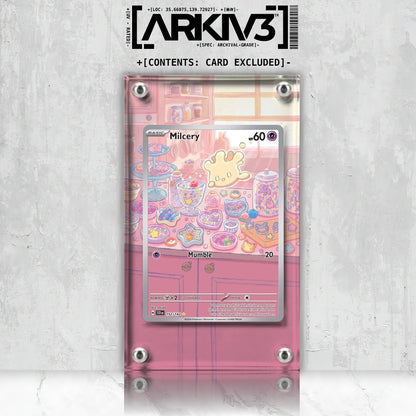 [UNIT: 152/142] // Milcery Extended Art Display Case - Raw
