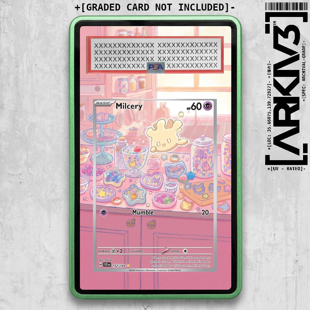 ARKIV3 PSA graded front - Green