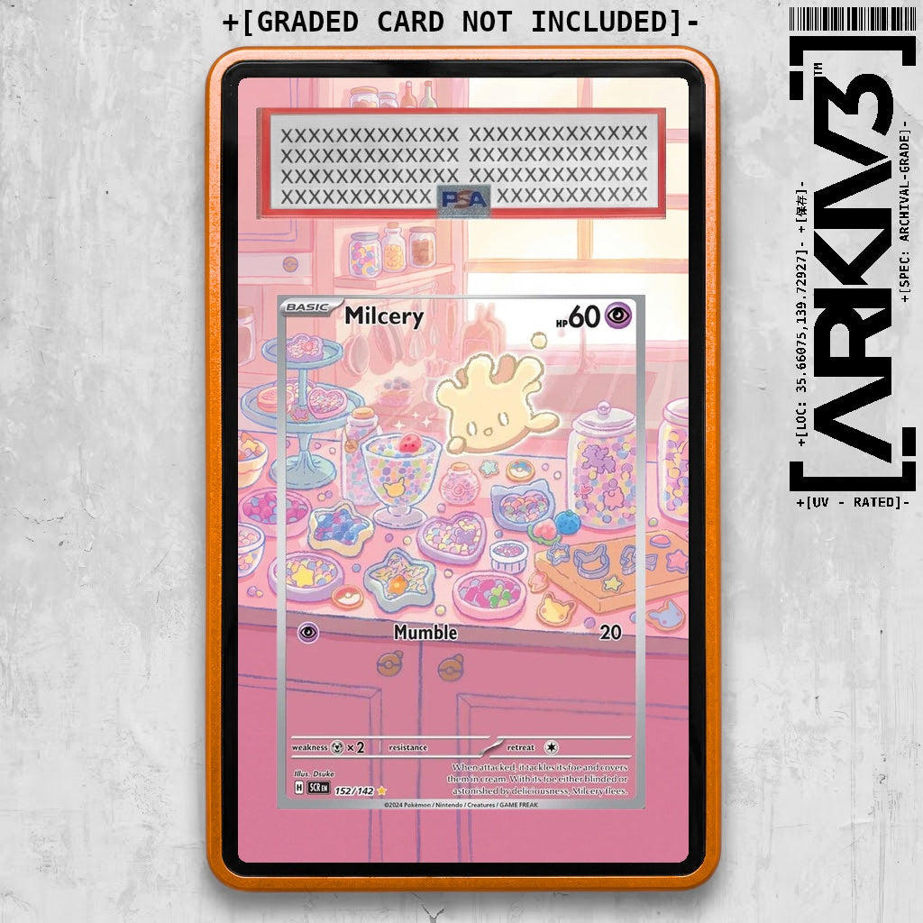 ARKIV3 PSA graded front - Orange