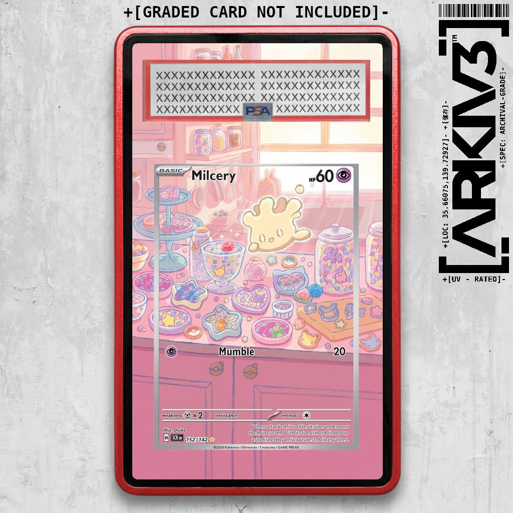 ARKIV3 PSA graded front - Red