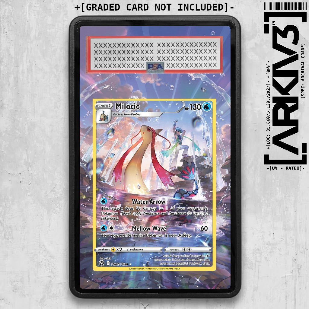 [UNIT: TG02/TG30] // Milotic Extended Art Display Case - Graded
