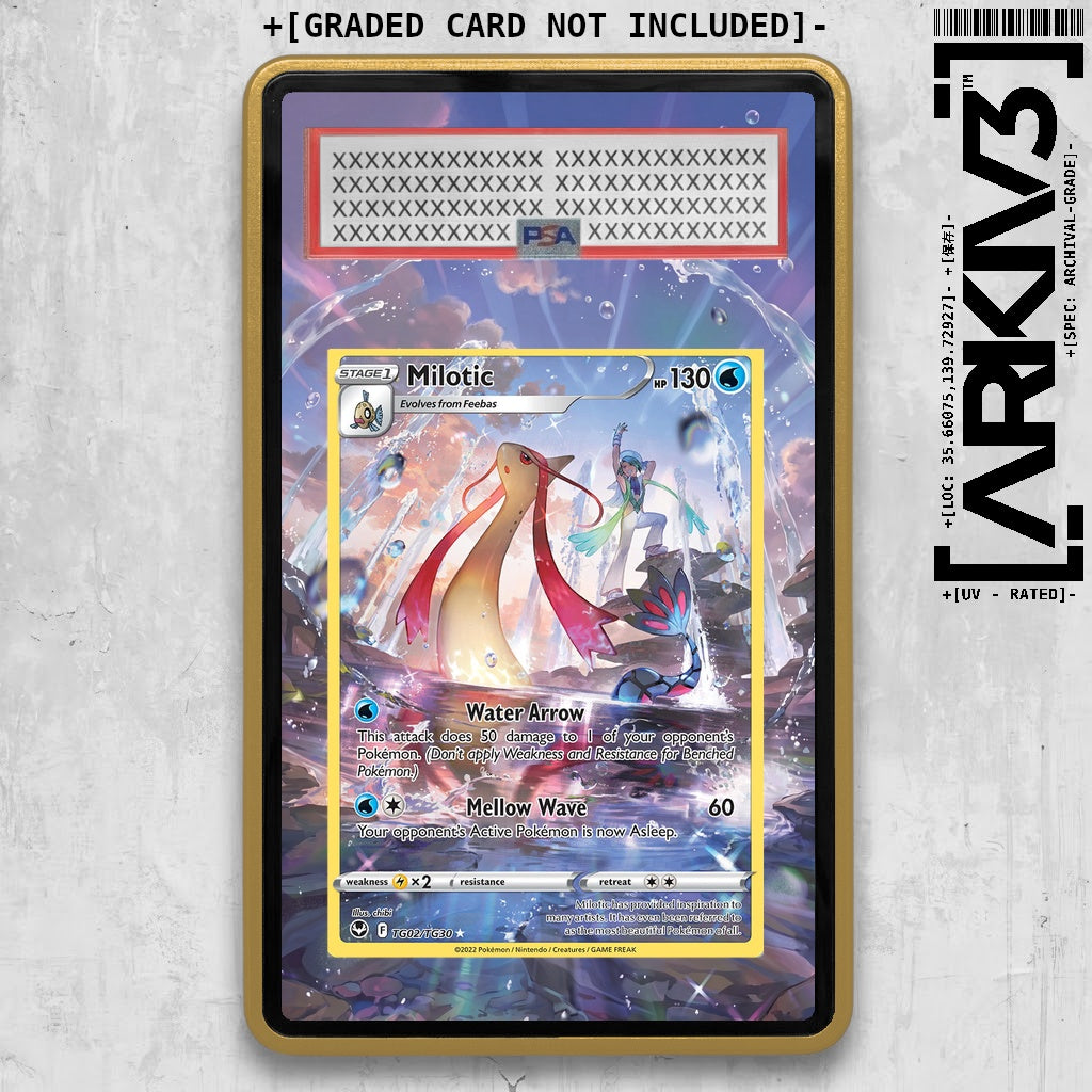[UNIT: TG02/TG30] // Milotic Extended Art Display Case - Graded