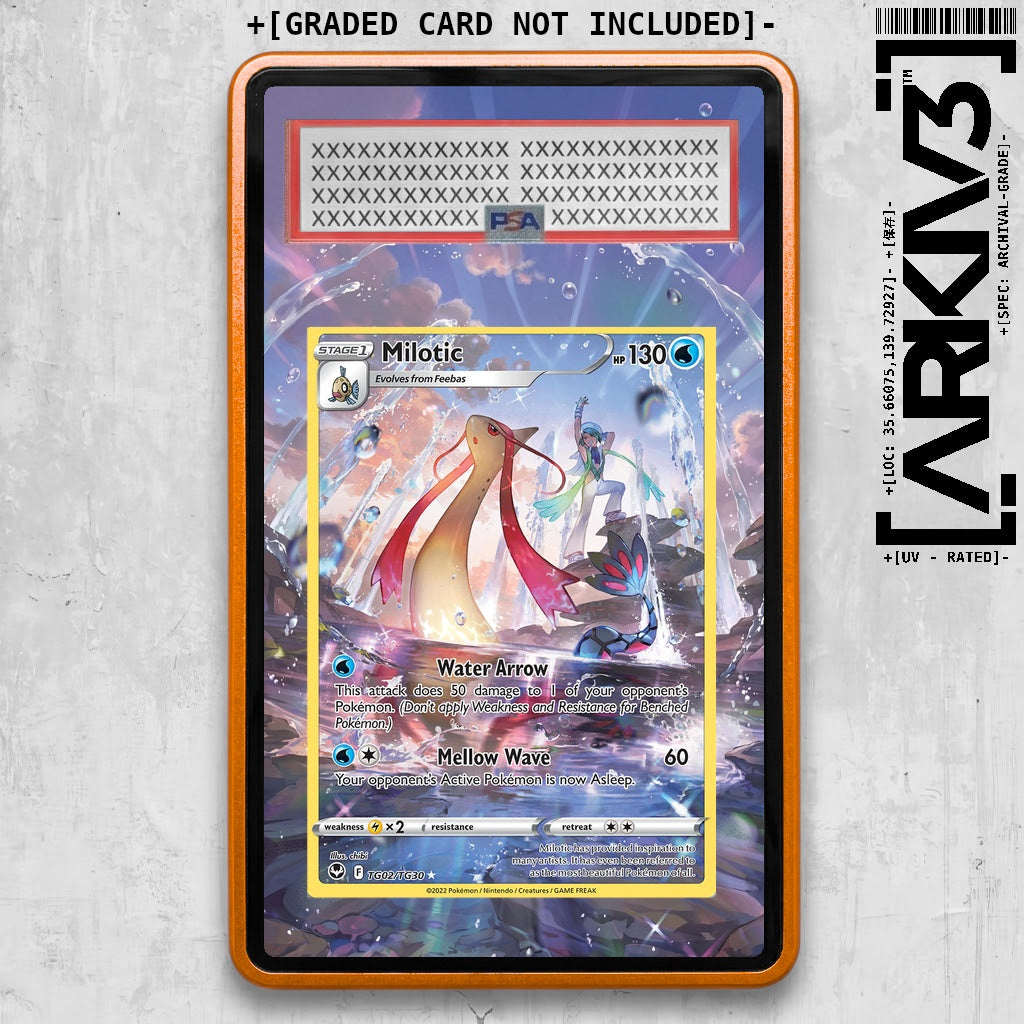 [UNIT: TG02/TG30] // Milotic Extended Art Display Case - Graded