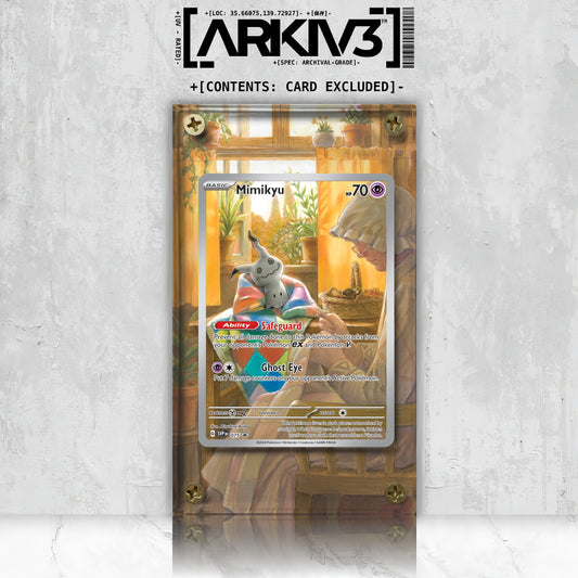 [UNIT: 75] // Mimikyu Extended Art Display Case - Raw