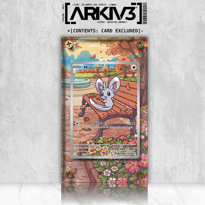 [UNIT: 152/86] // Minccino Extended Art Display Case - Raw