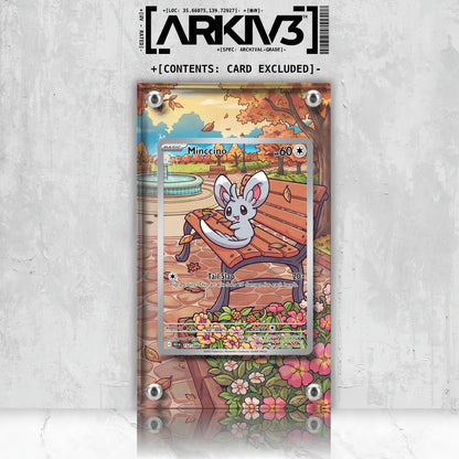[UNIT: 152/86] // Minccino Extended Art Display Case - Raw