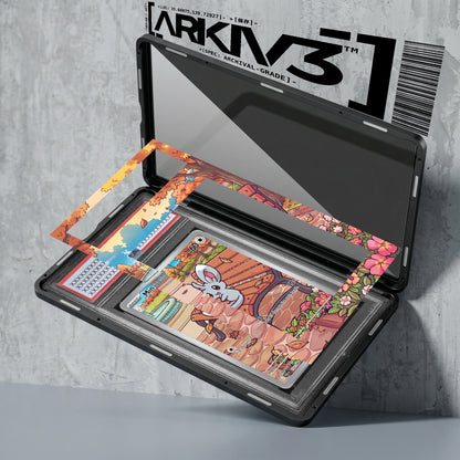 ARKIV3 PSA graded exploded mockup