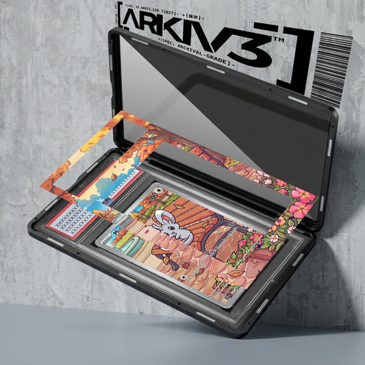 ARKIV3 PSA graded exploded mockup