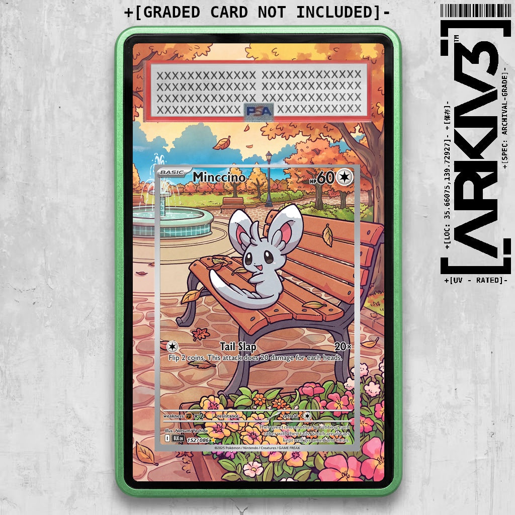 ARKIV3 PSA graded front - Green