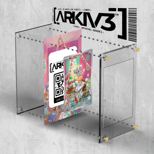 [UNIT: 182/162] // Minccino Extended Art Display Case - Raw
