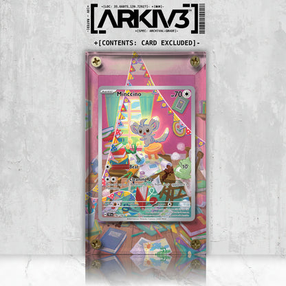 [UNIT: 182/162] // Minccino Extended Art Display Case - Raw