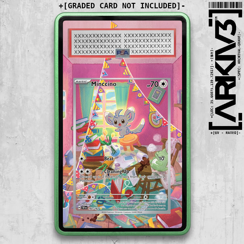 ARKIV3 PSA graded front - Green