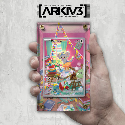 [UNIT: 182/162] // Minccino Extended Art Display Case - Raw