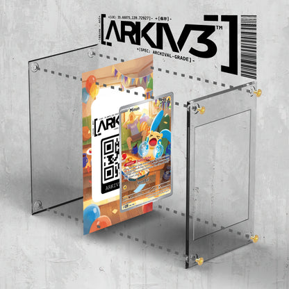 [UNIT: 194/182] // Minun Extended Art Display Case - Raw