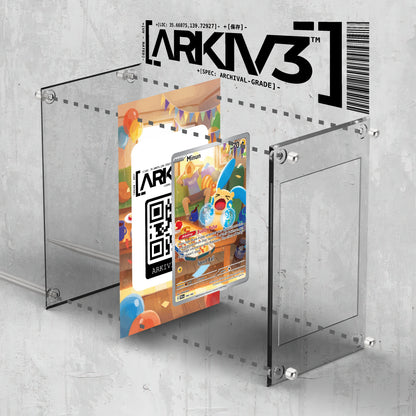 [UNIT: 194/182] // Minun Extended Art Display Case - Raw