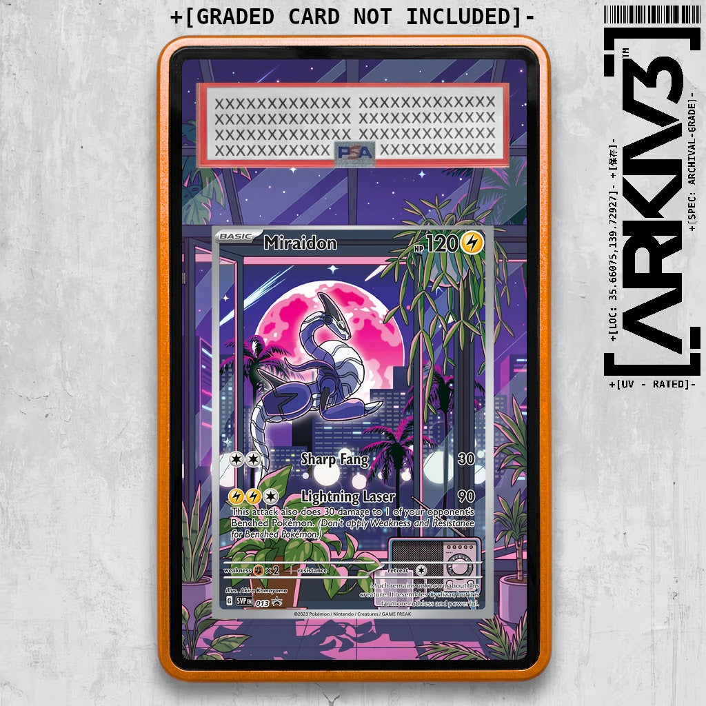 ARKIV3 PSA graded front - Orange