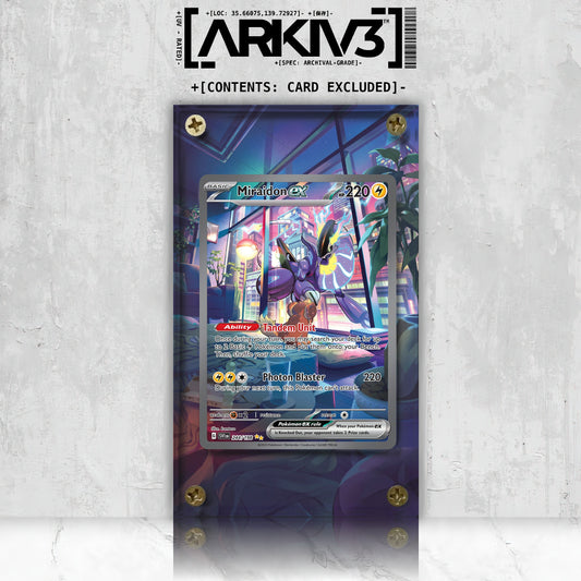 [UNIT: 244/198] // Miraidon ex Extended Art Display Case - Raw