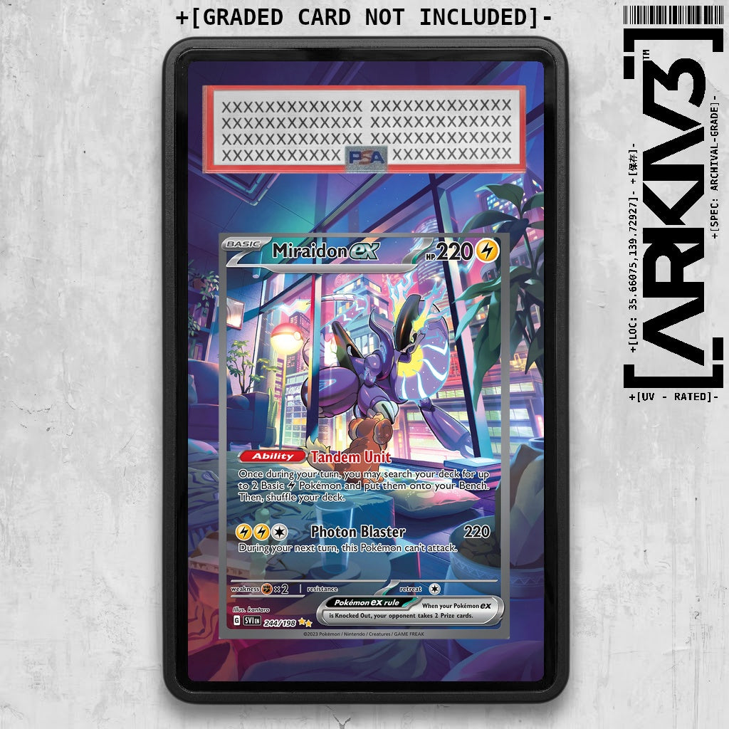 ARKIV3 PSA graded front - Black