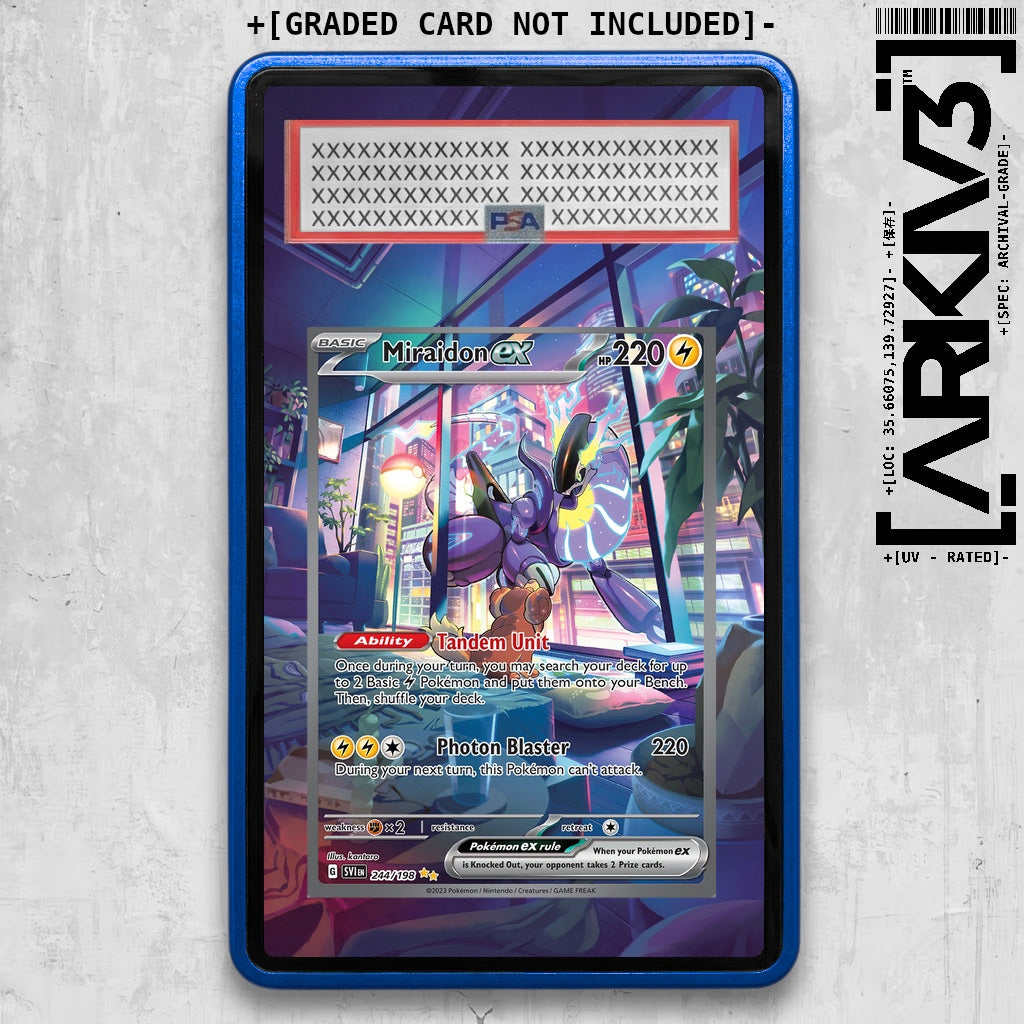 ARKIV3 PSA graded front - Blue