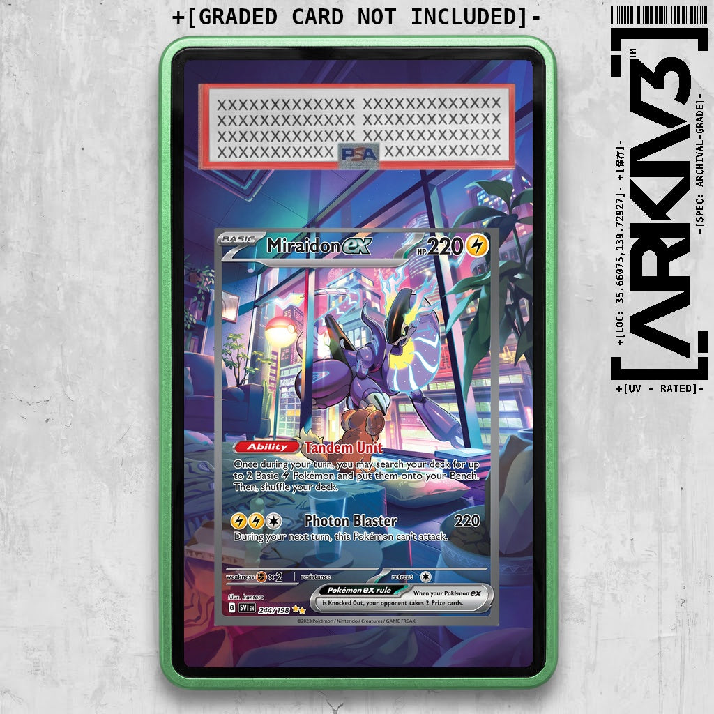 ARKIV3 PSA graded front - Green