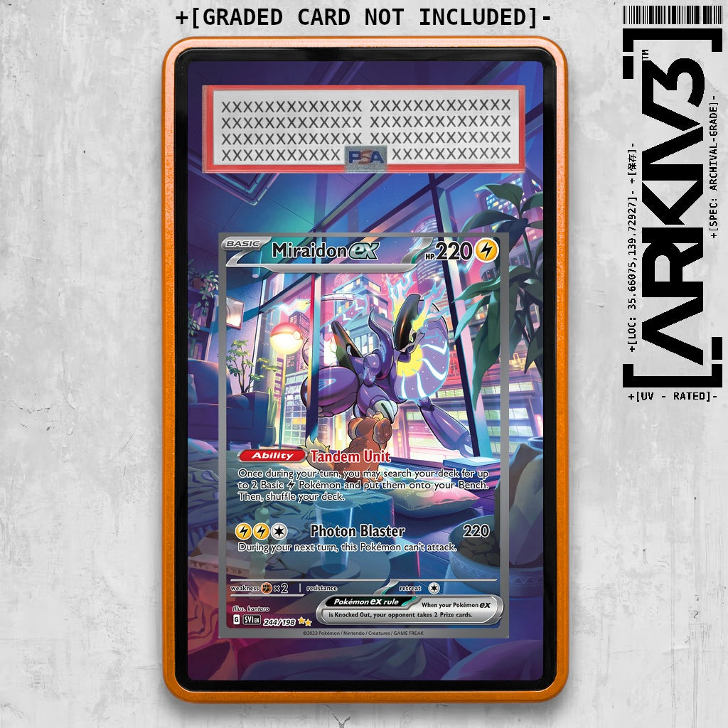 ARKIV3 PSA graded front - Orange
