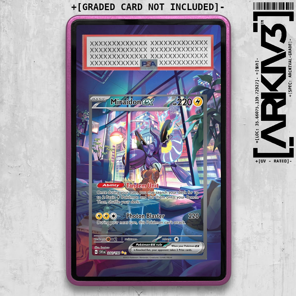 ARKIV3 PSA graded front - Purple