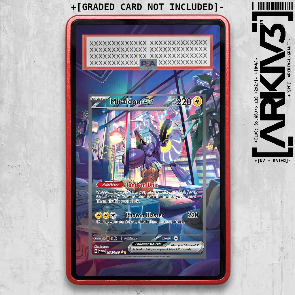 ARKIV3 PSA graded front - Red