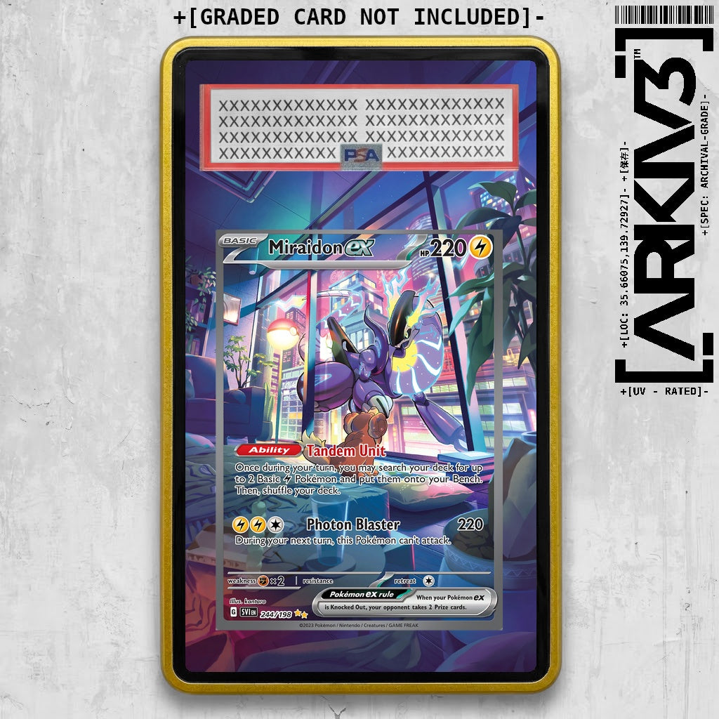 ARKIV3 PSA graded front - Yellow