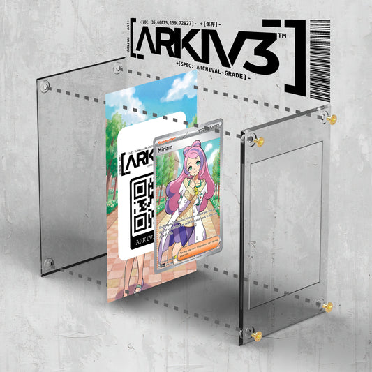 [UNIT: 238/198] // Miriam Extended Art Display Case - Raw