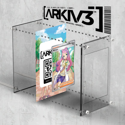 [UNIT: 238/198] // Miriam Extended Art Display Case - Raw