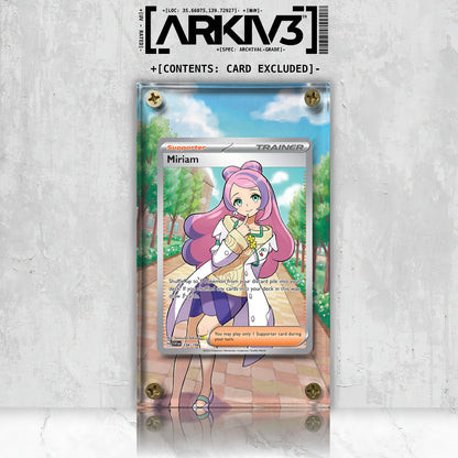 [UNIT: 238/198] // Miriam Extended Art Display Case - Raw