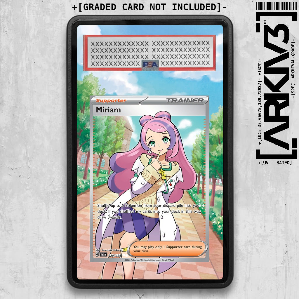 ARKIV3 PSA graded front - Black