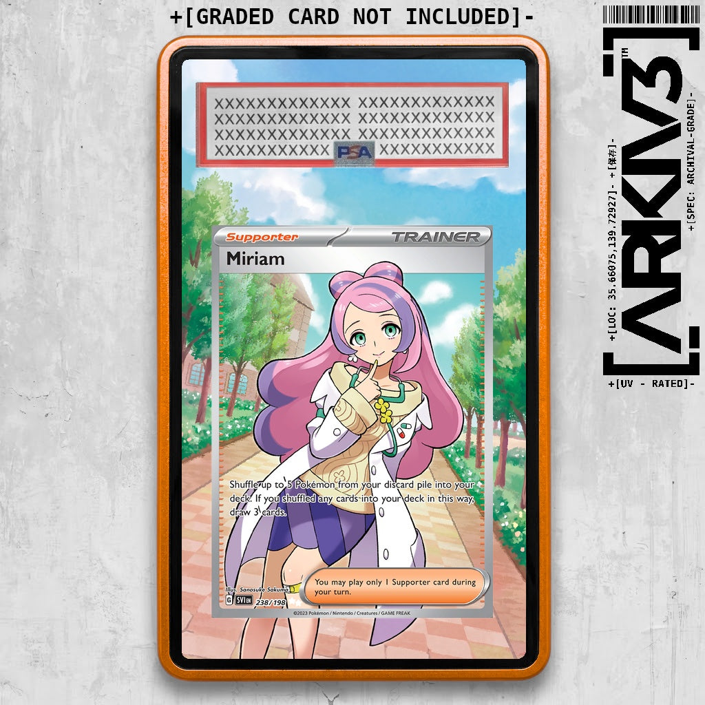 ARKIV3 PSA graded front - Orange
