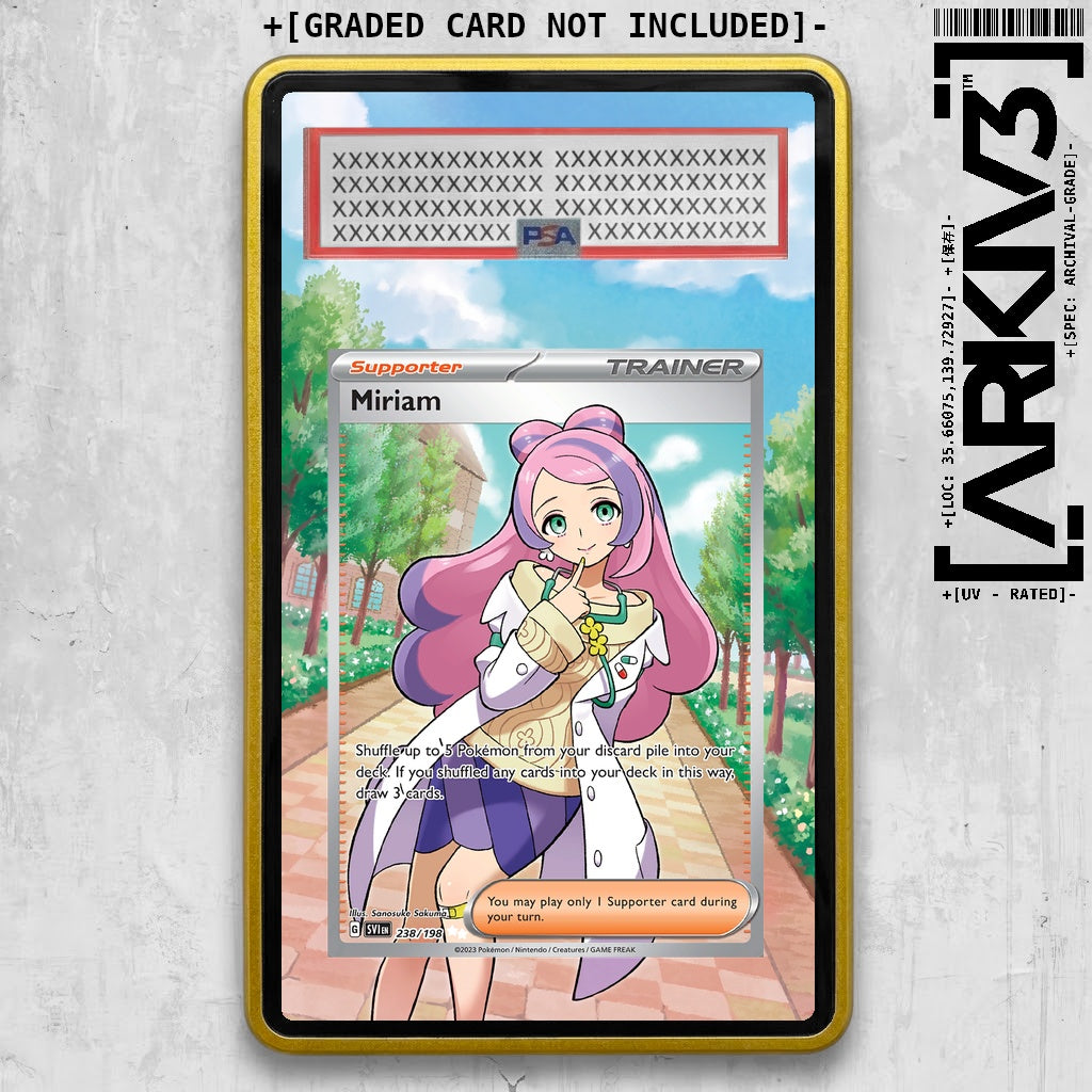 ARKIV3 PSA graded front - Yellow
