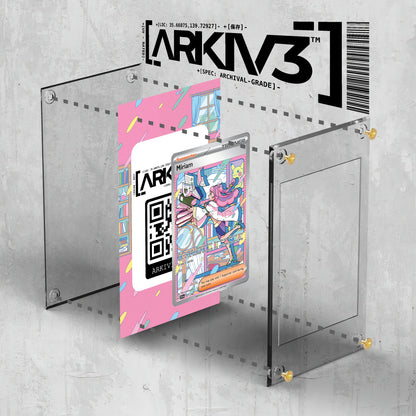 [UNIT: 251/198] // Miriam Extended Art Display Case - Raw