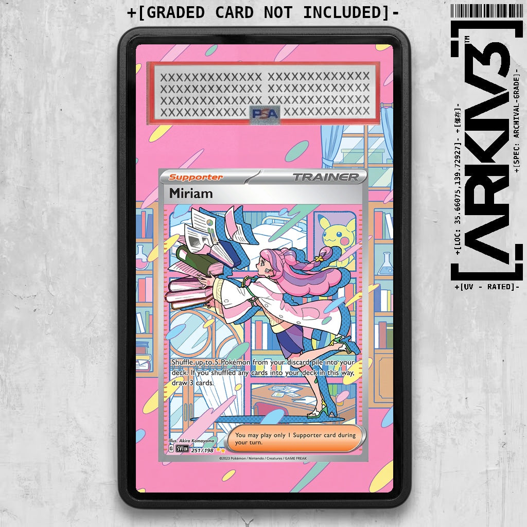 ARKIV3 PSA graded front - Black