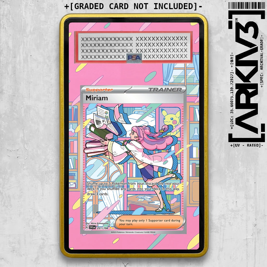 ARKIV3 PSA graded front - Yellow