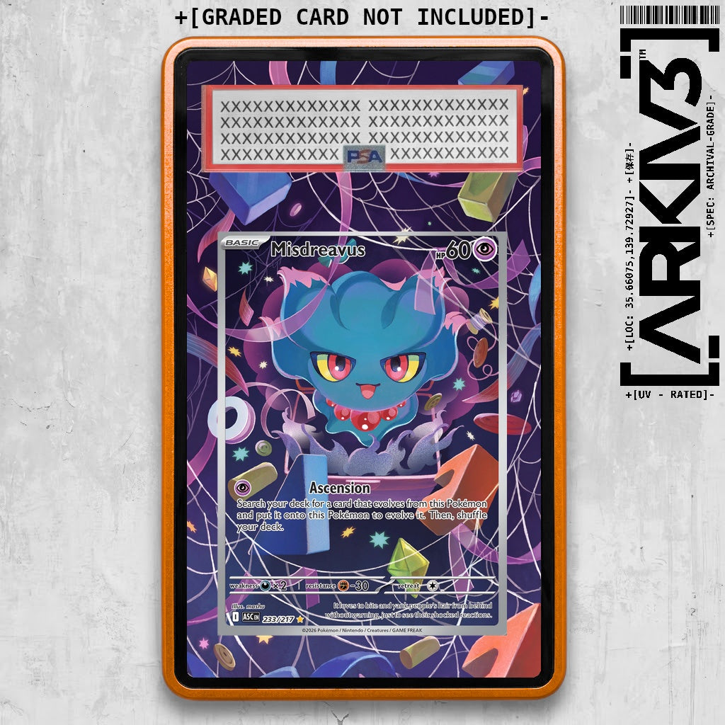 ARKIV3 PSA graded front - Orange