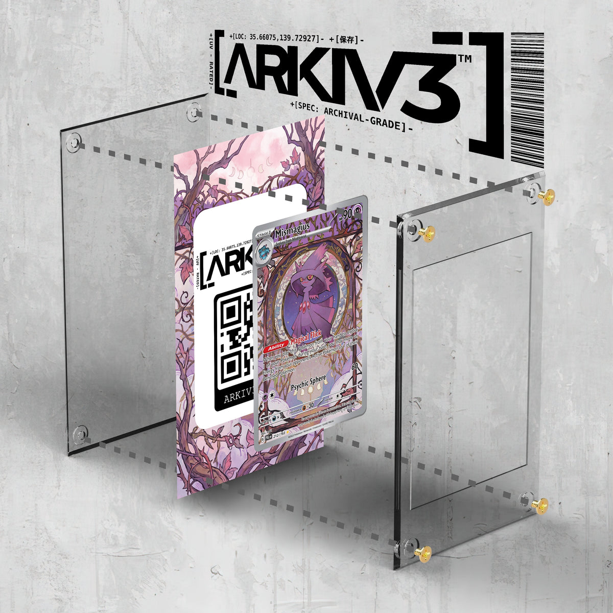 [UNIT: 212/193] // Mismagius Extended Art Display Case - Raw