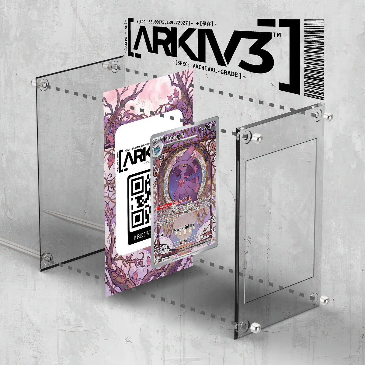 [UNIT: 212/193] // Mismagius Extended Art Display Case - Raw