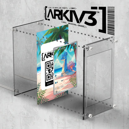 [UNIT: 194/182] // Misty's Lapras Extended Art Display Case - Raw