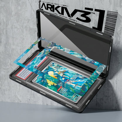 ARKIV3 PSA graded exploded mockup