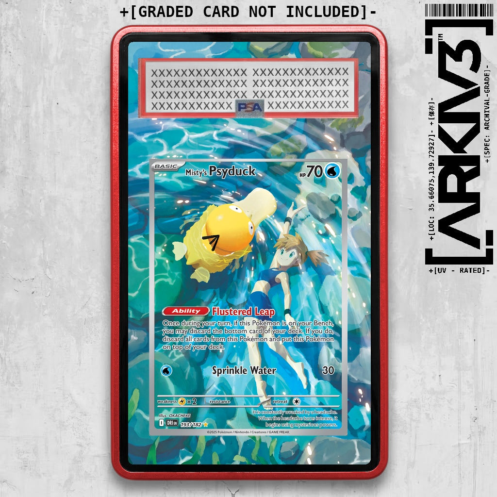 ARKIV3 PSA graded front - Red