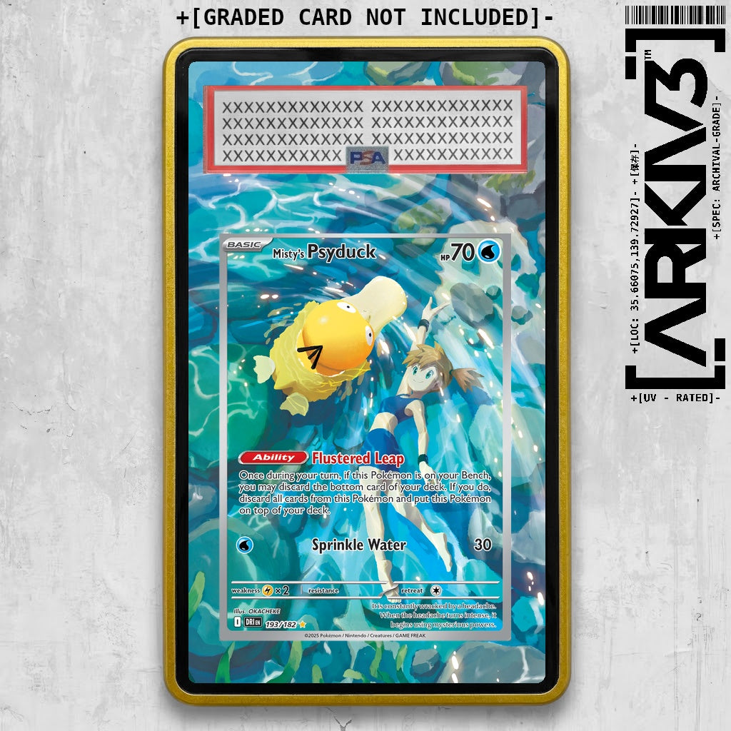 ARKIV3 PSA graded front - Yellow