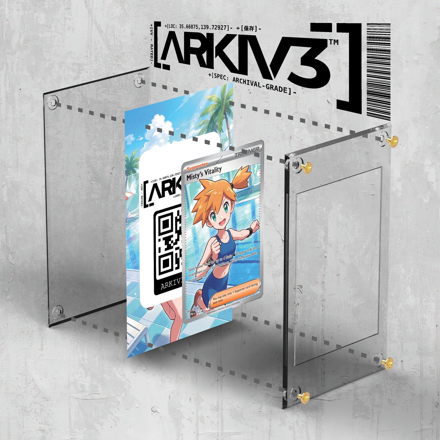 [UNIT: 111/84] // Misty's Vitality Extended Art Display Case - Raw