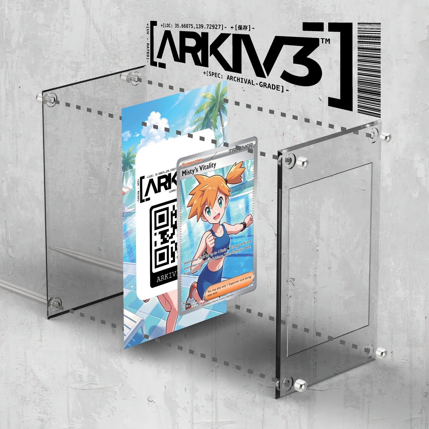 [UNIT: 111/84] // Misty's Vitality Extended Art Display Case - Raw