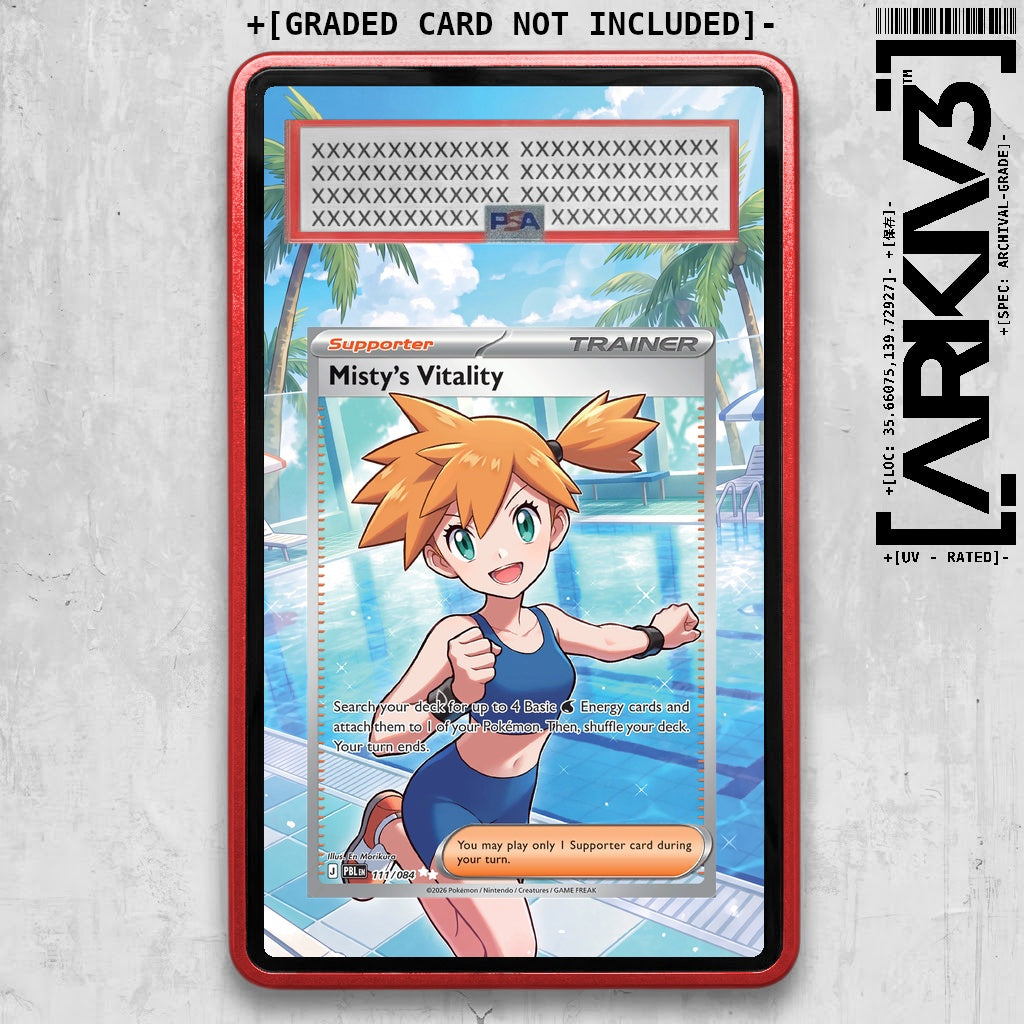 ARKIV3 PSA graded front - Red