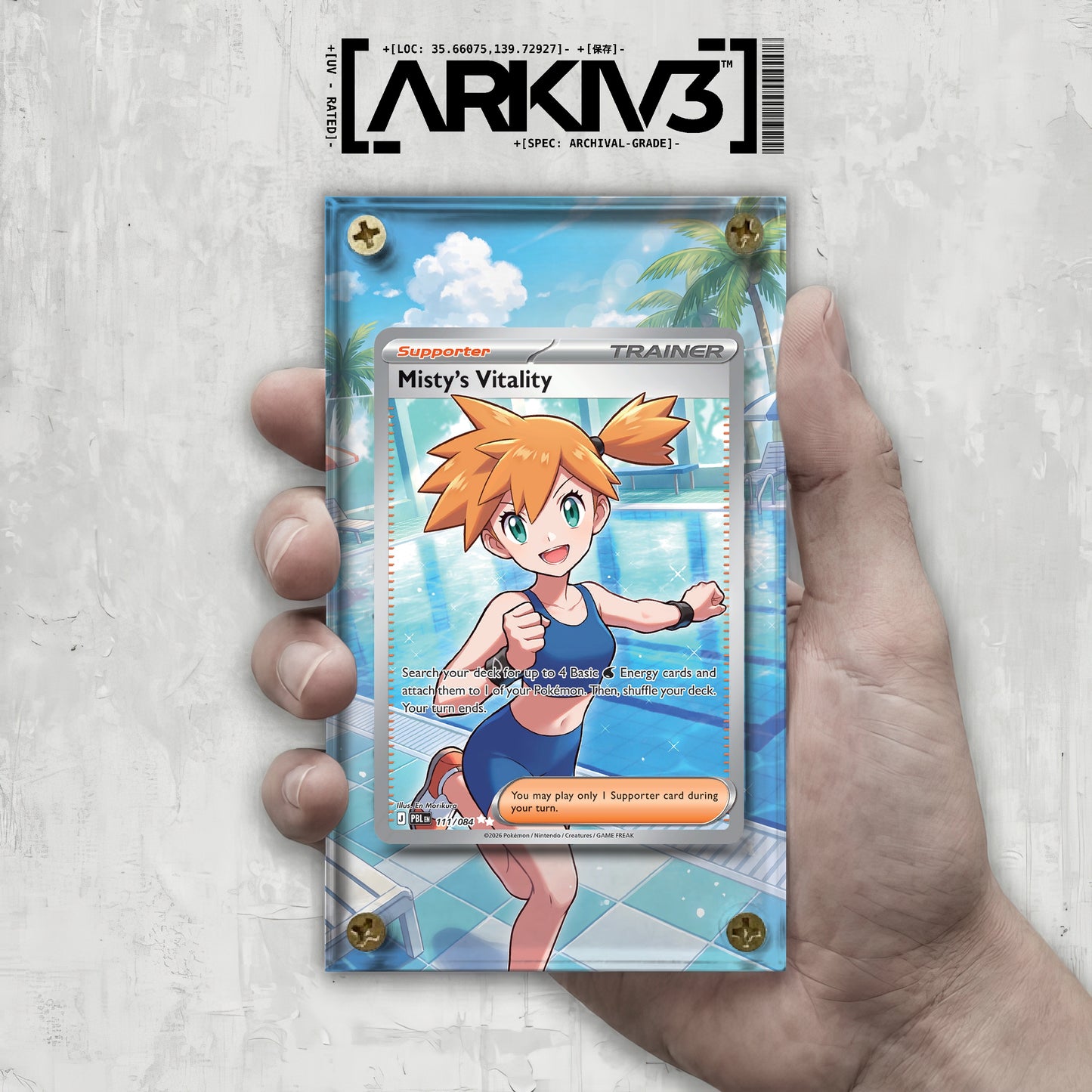 [UNIT: 111/84] // Misty's Vitality Extended Art Display Case - Raw