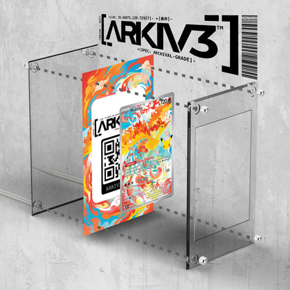 [UNIT: 130/128] // Moltres Extended Art Display Case - Raw