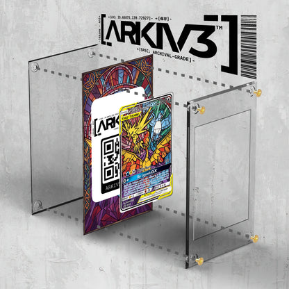 [UNIT: SM210/248] // Moltres & Zapdos & Articuno-GX Extended Art Display Case - Raw
